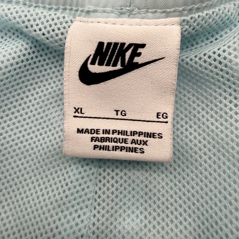 Nike Swim Shorts Men XL Light Blue FN3307-474 Mesh Lined Trunk Pockets